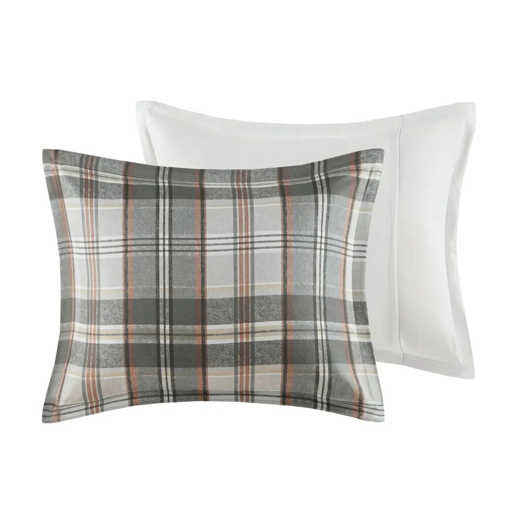 New - Intelligent Design Twin/Twin Extra Long Reeve Ultra Soft Plaid Microfiber Duvet