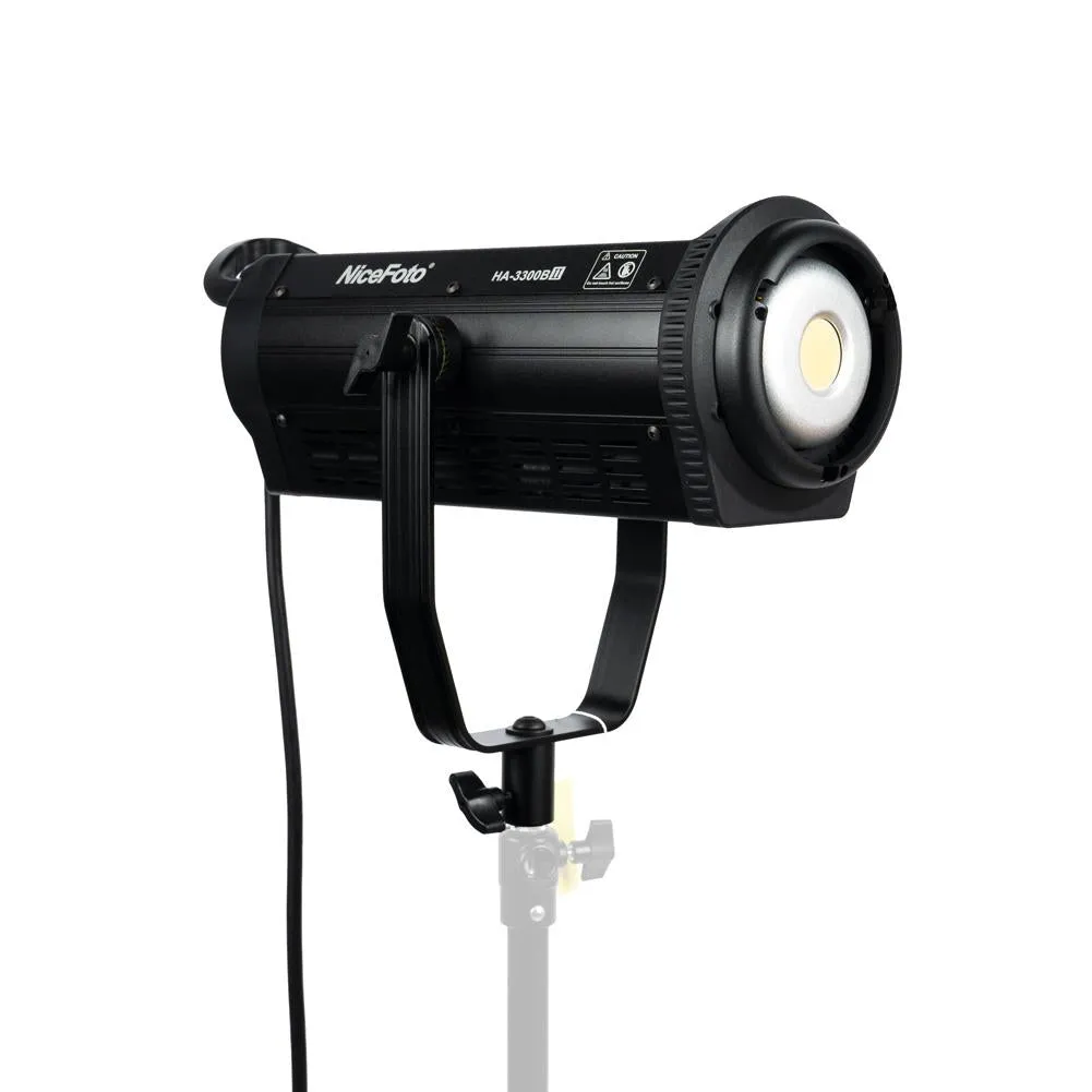 Nicefoto HA-3300B II 330W 5500K Daylight COB LED Video Studio Light (Bowens Mount)