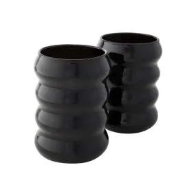 Opaque Ripple Cup Set