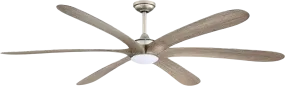 Parrot Uncle 72" Jaydn Ceiling Fan Farmhouse Style with Lighting and Remote Control New