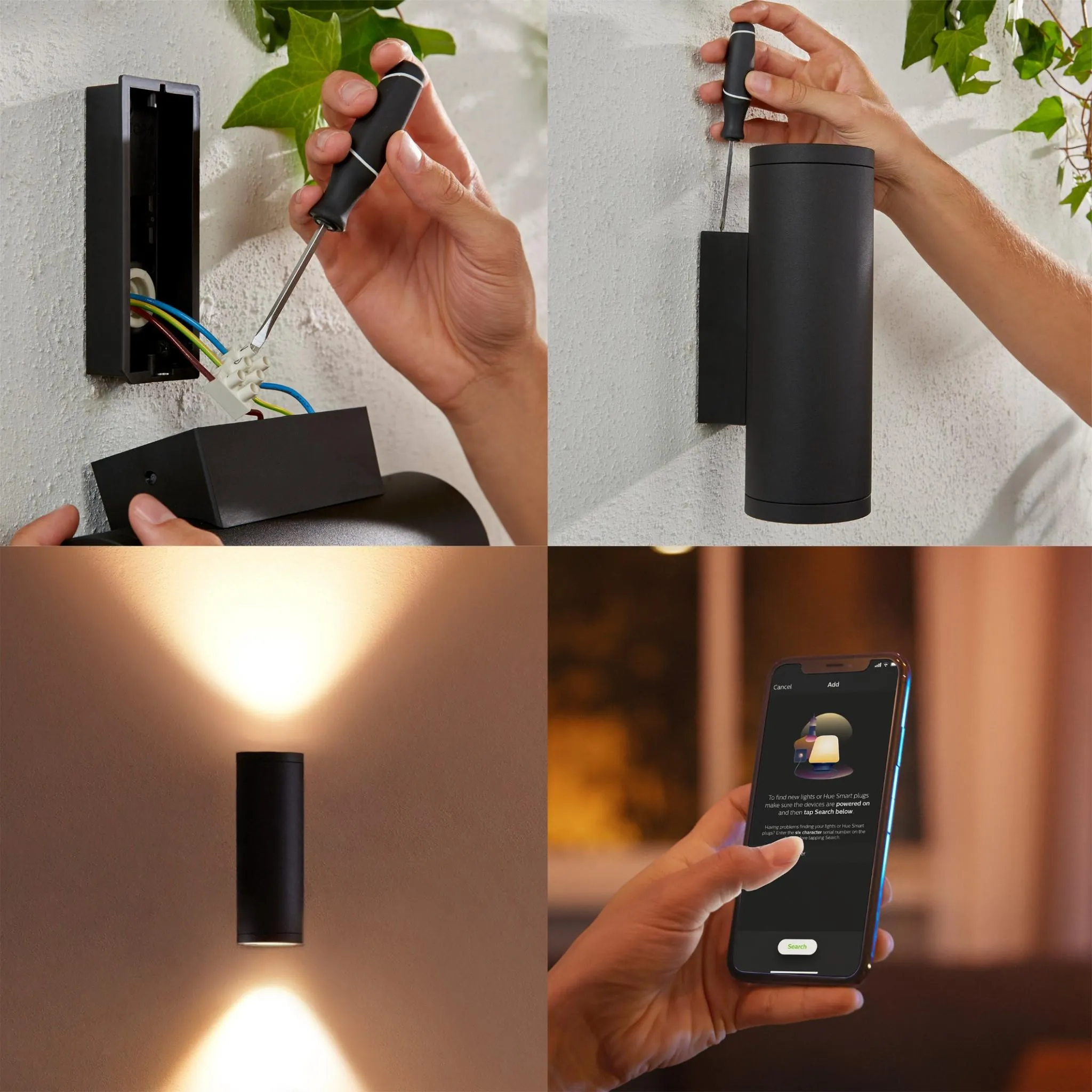 Philips Appear Outdoor Wall Lantern (Up/Down)