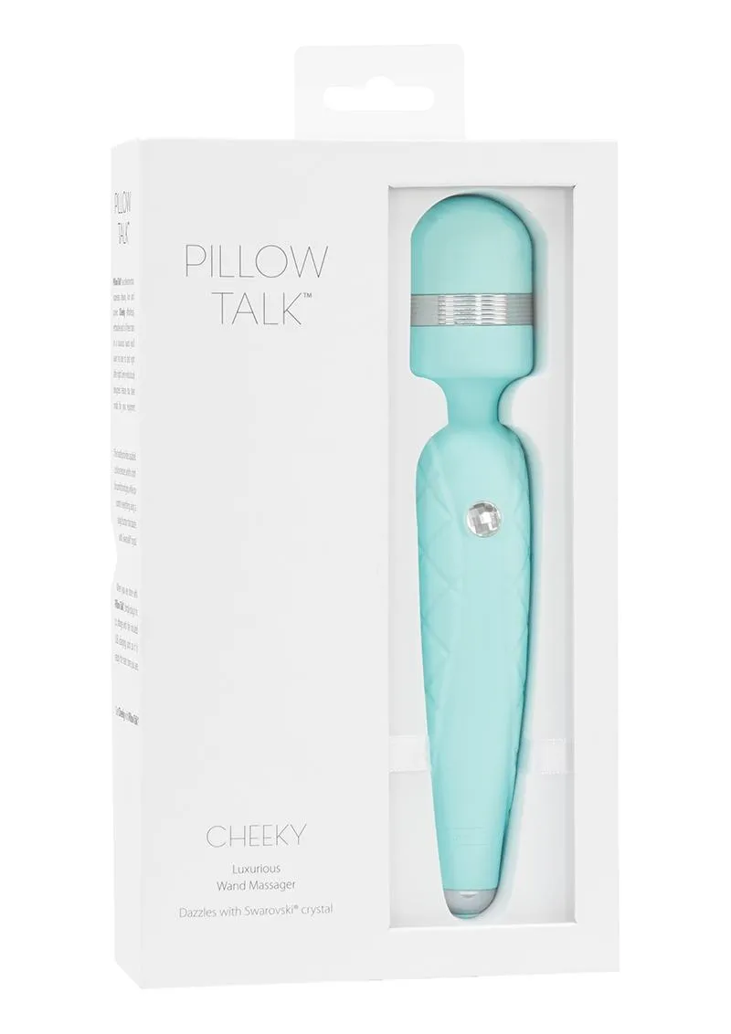 Pillow Talk Cheeky Silicone Rechargeable Wand Massager