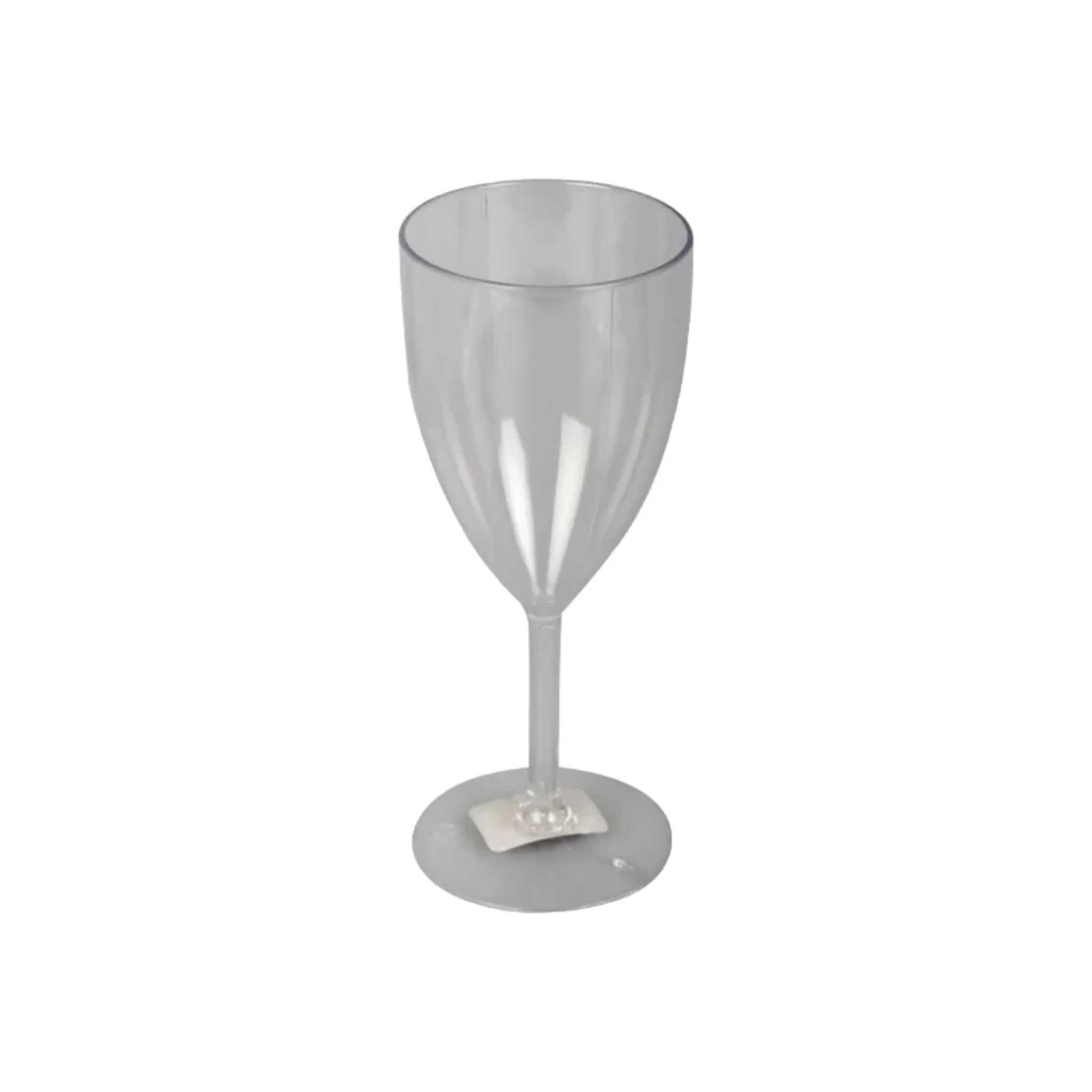 Plastic Stemmed Picnic Glass 220ml Styrene Cup