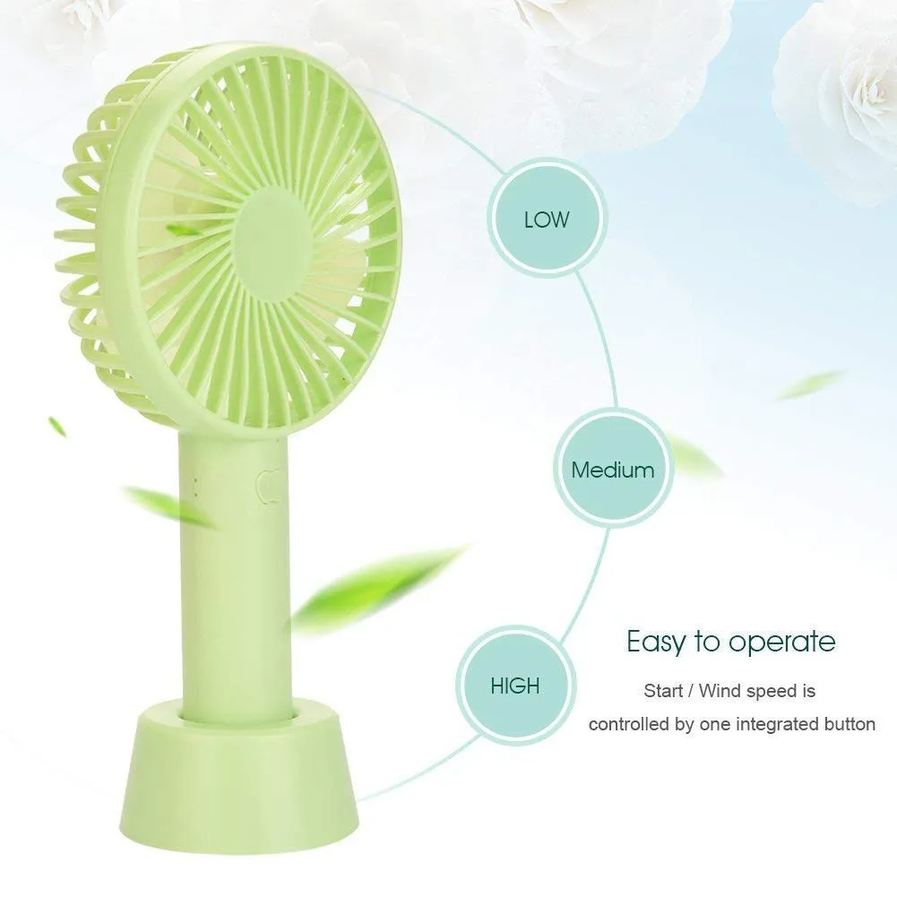 Portable 2 in 1 Water Mist Sprayer Fan Handheld Misting Fan AC Pocket Fan Portable Fan for Travelling Electric USB Rechargeable Handheld Mini Fan Cooling Air Humidifier