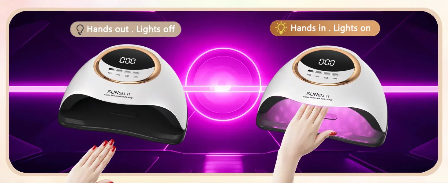 Professional UV LED Nail Lamp for Nails Gel Polish