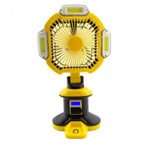 Q-Beam Cyclone LED Worklight and Fan