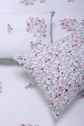 Raabta New Green Cotton Percale Bedsheet