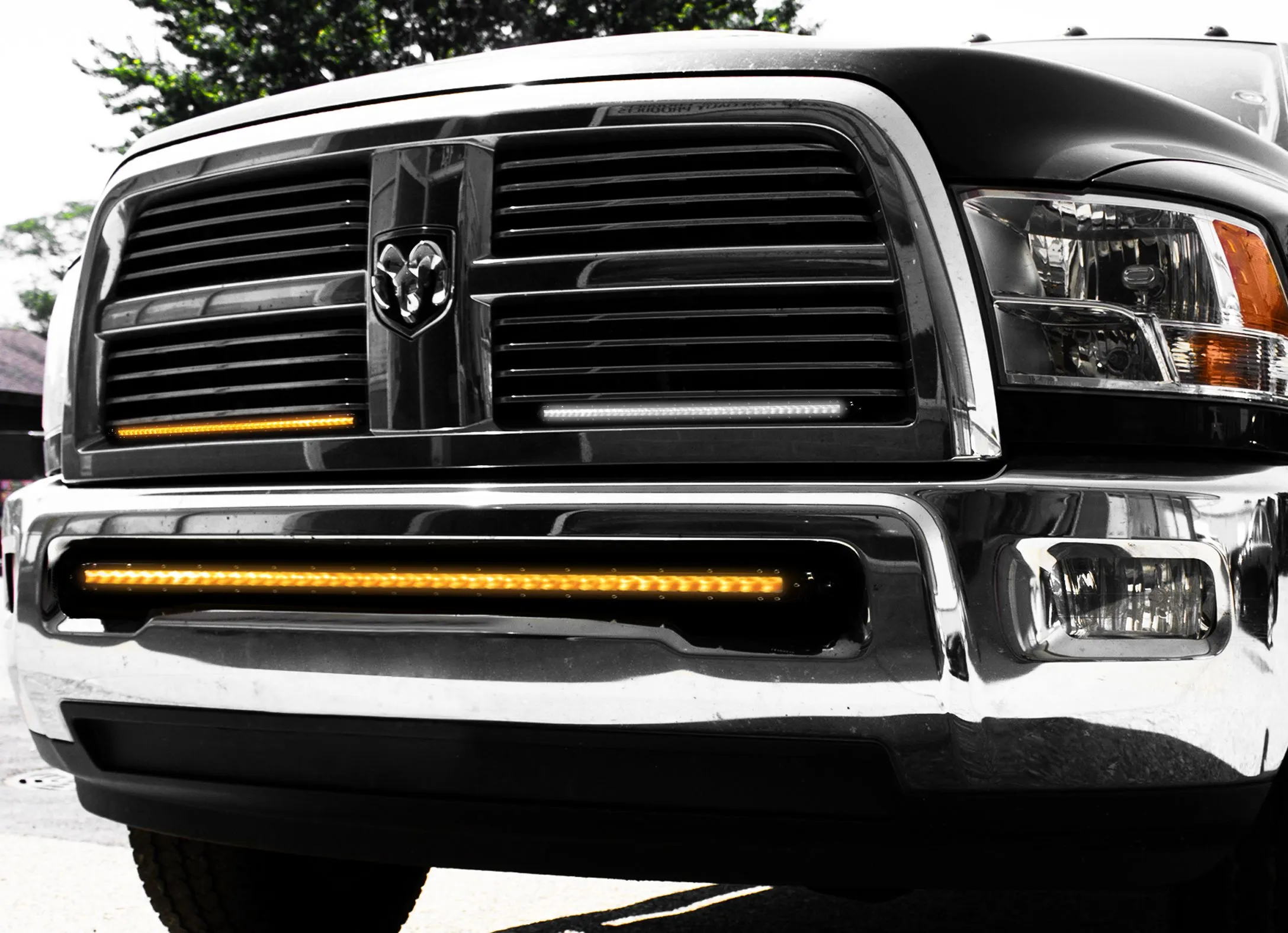 Race Sport RS LoPro Dual Function LED Light Bars - w/ Amber Marker & Running Light Function