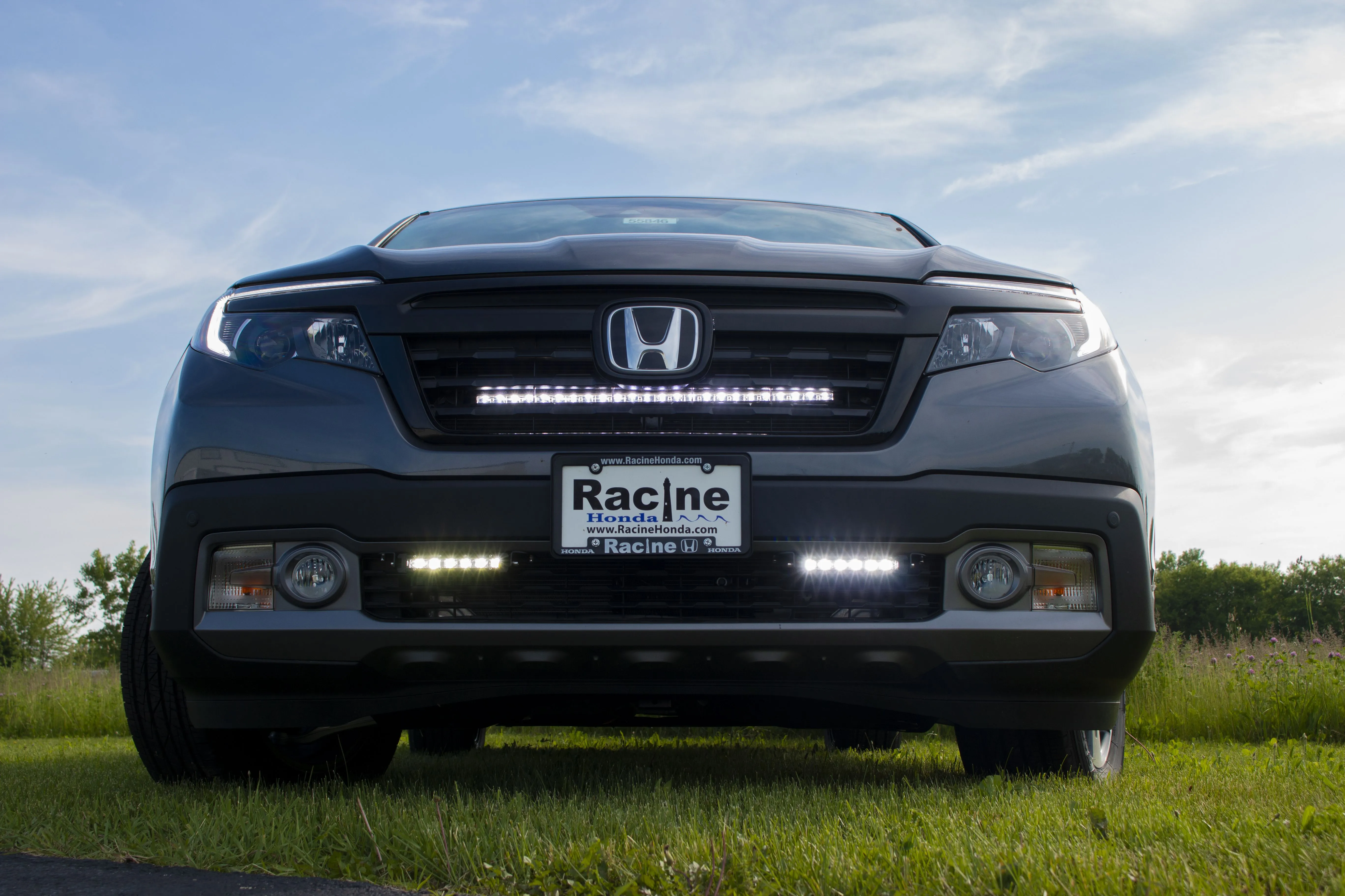 Race Sport RS LoPro Dual Function LED Light Bars - w/ Amber Marker & Running Light Function