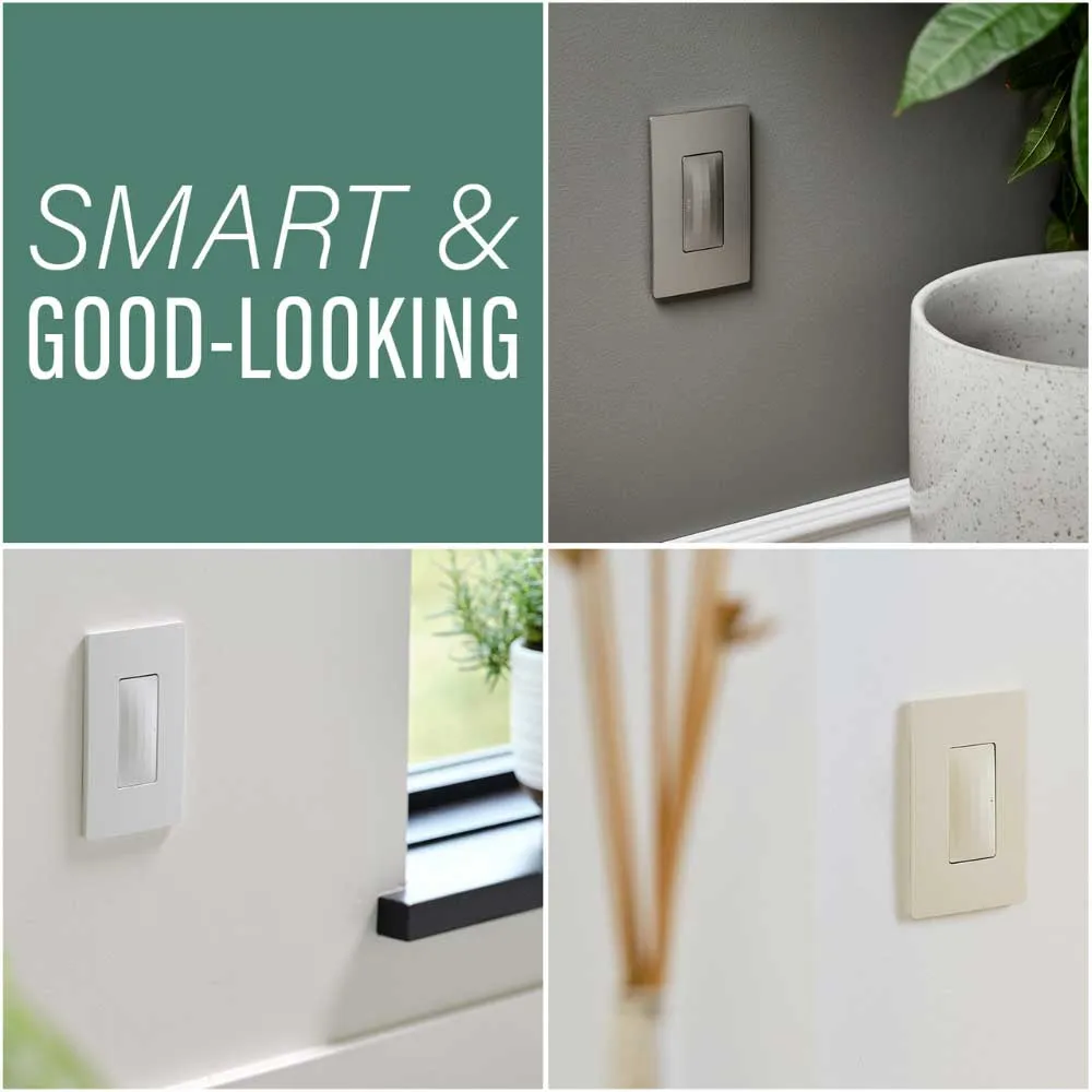 radiant Smart Plug-In Tru-Universal Dimmer with Netatmo, Matte White