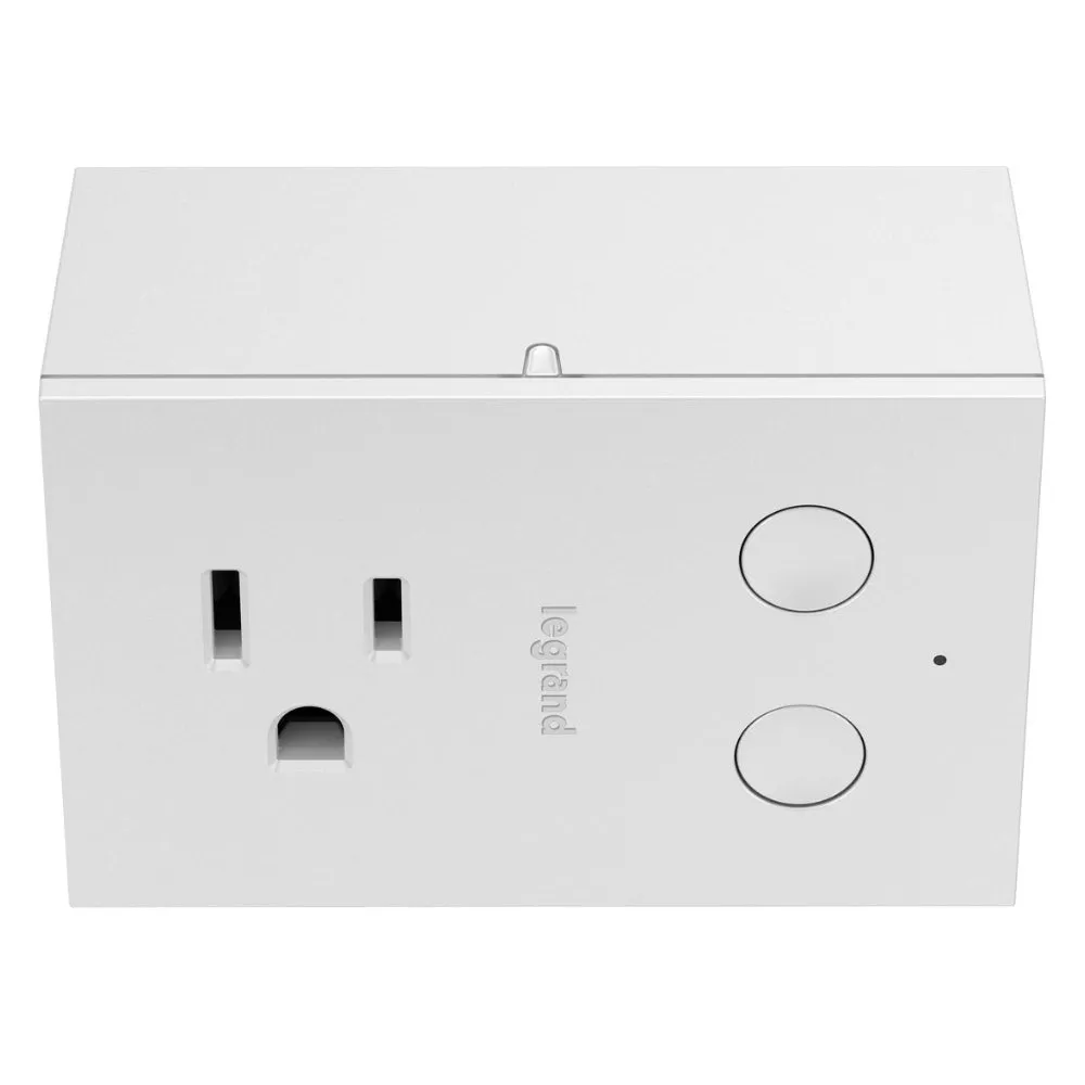 radiant Smart Plug-In Tru-Universal Dimmer with Netatmo, Matte White