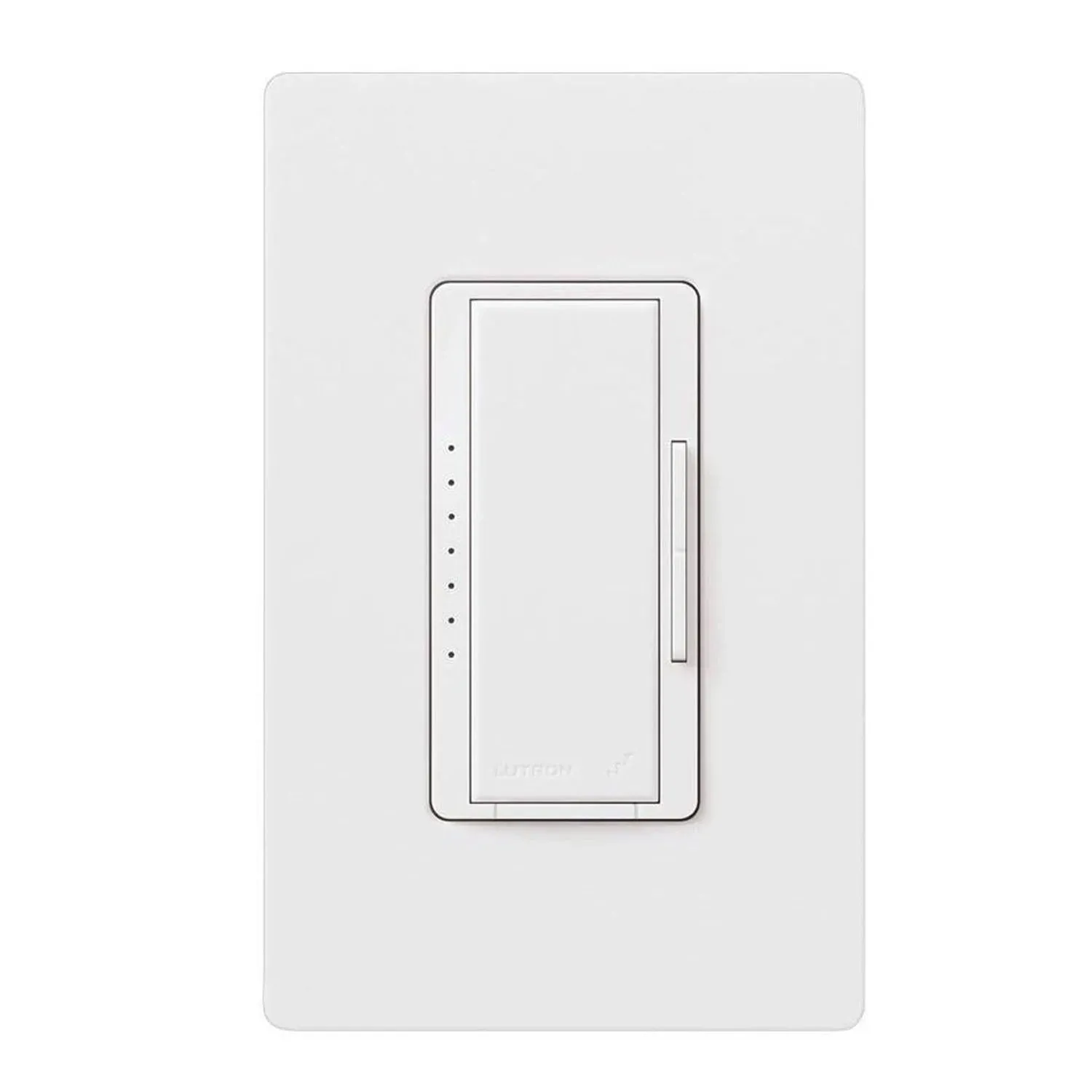 RadioRA 2 Maestro Smart Dimmer Switch, 1000W MLV, Single Pole/Multi-Location, White