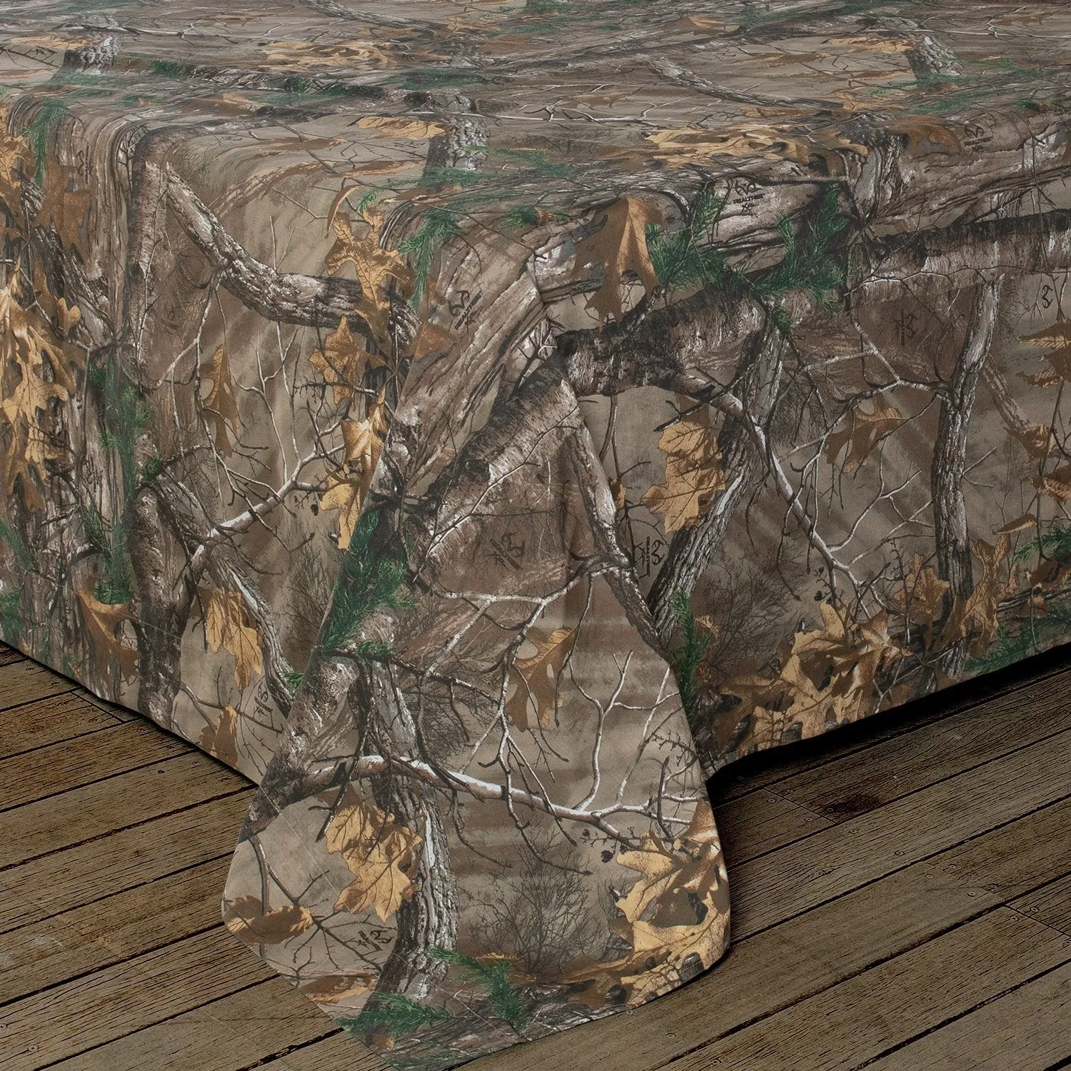 Realtree - Xtra - Hunting Camo Rustic Sheet Set For Indoor/Outdoor