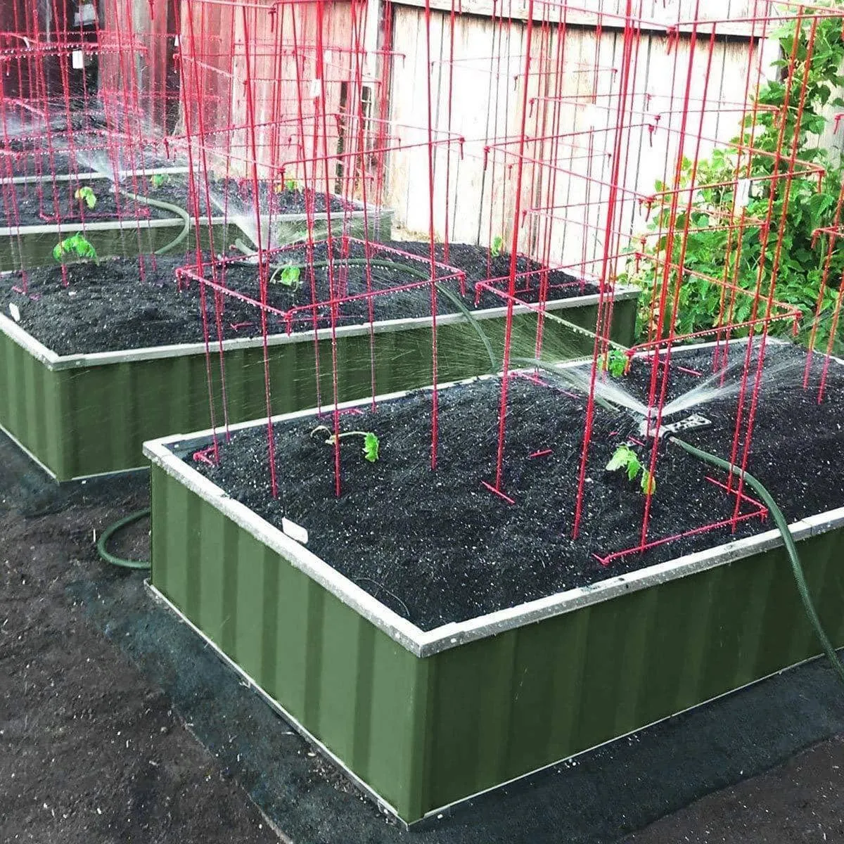 Rectangular Metal Raised Garden Bed