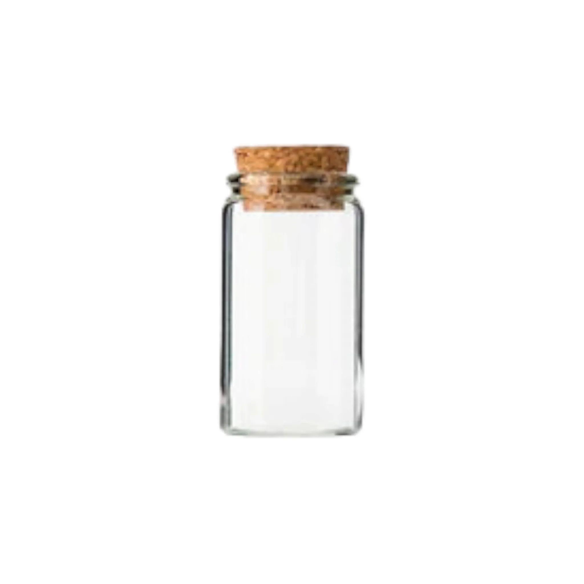 Regent Glass Bottle 75ml with Cork Lid 4pack 10536