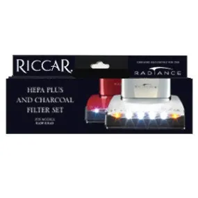 Riccar Premium Radiance HEPA Plus and Charcoal Vacuum Filter Set, Original Riccar Part # RF9U-1