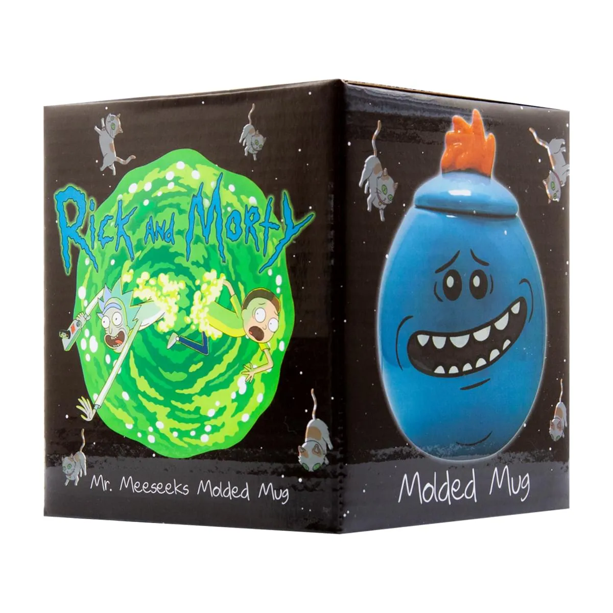 Rick and Morty Collectibles | Rick and Morty Mr. Meeseeks Mini Mug | 1 Tuft