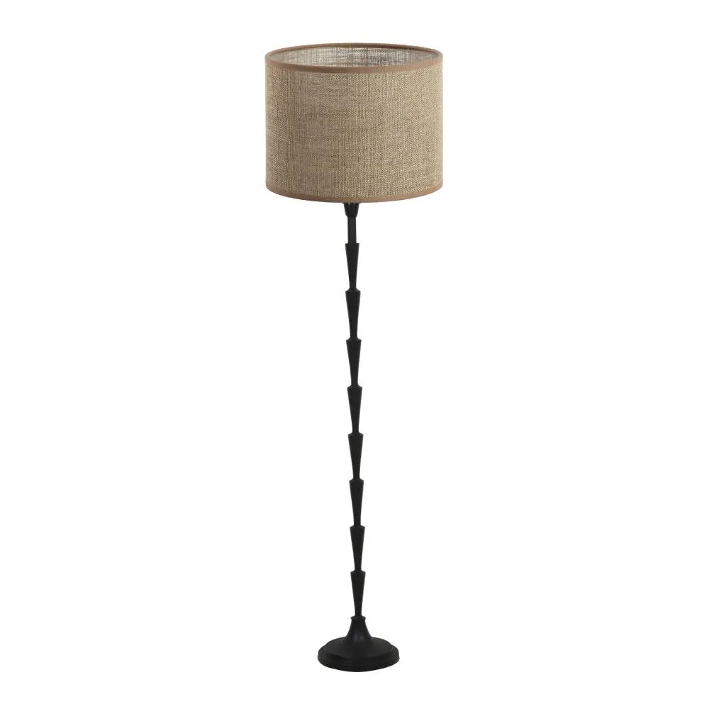 Russell Floor Lamp with Linen Shade