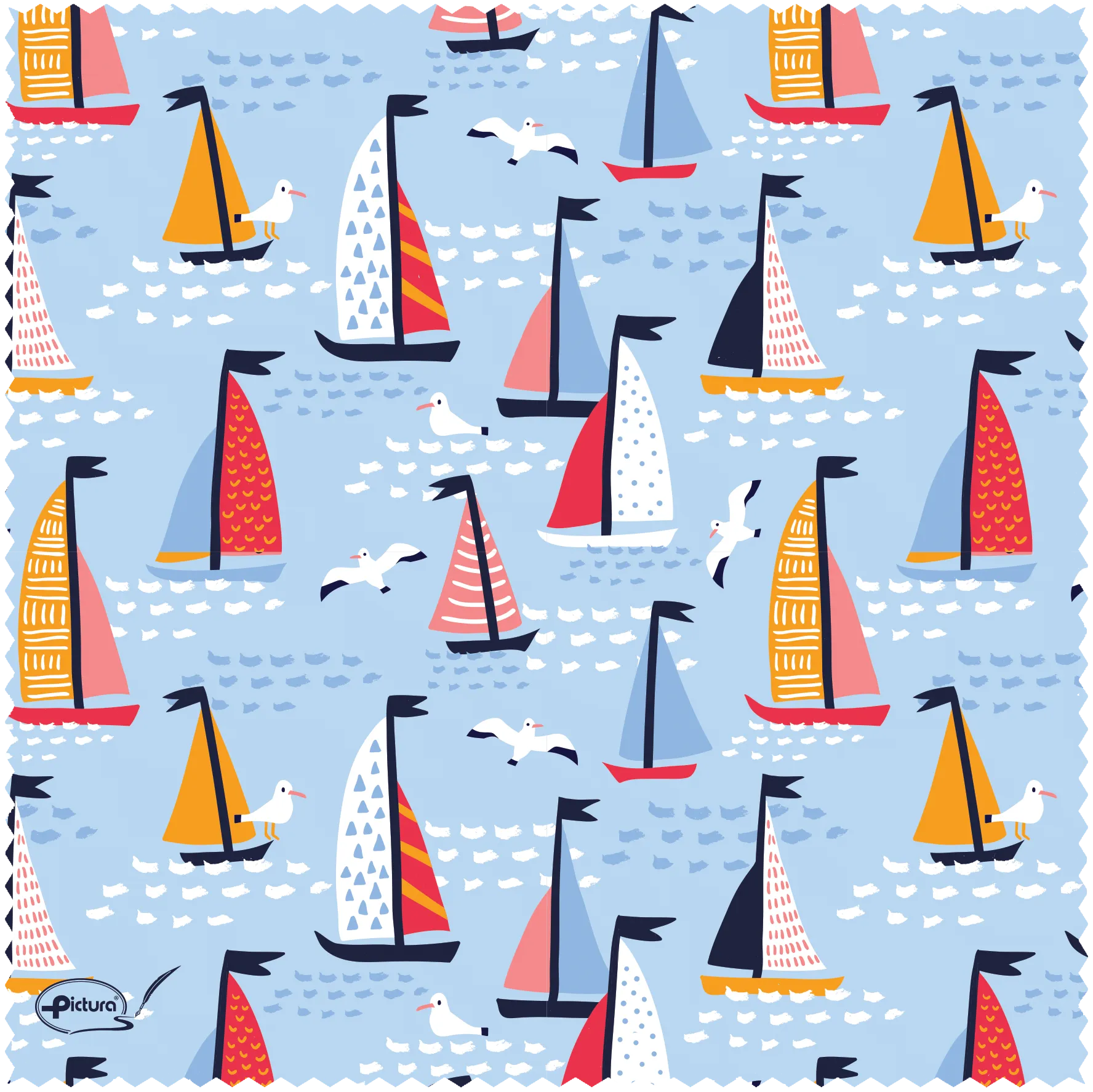 Sailing Boats Smart Cloth