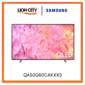 Samsung QA50Q60CAKXXS 50” Q60C QLED 4K Smart TV (2023), 3 Ticks / 36 Months Warranty