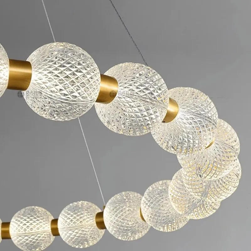 Sanetor Round Chandeliers