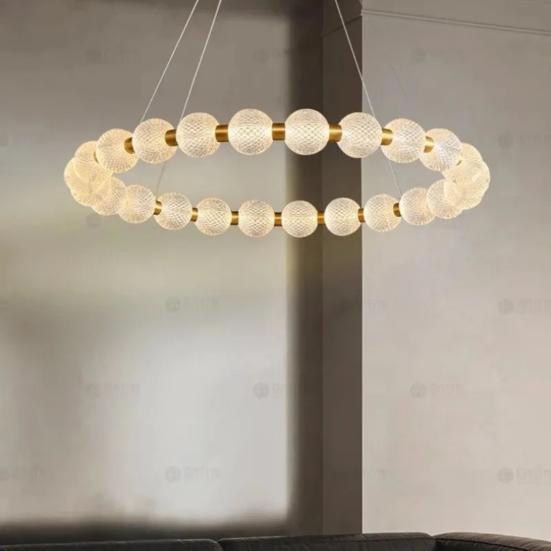 Sanetor Round Chandeliers