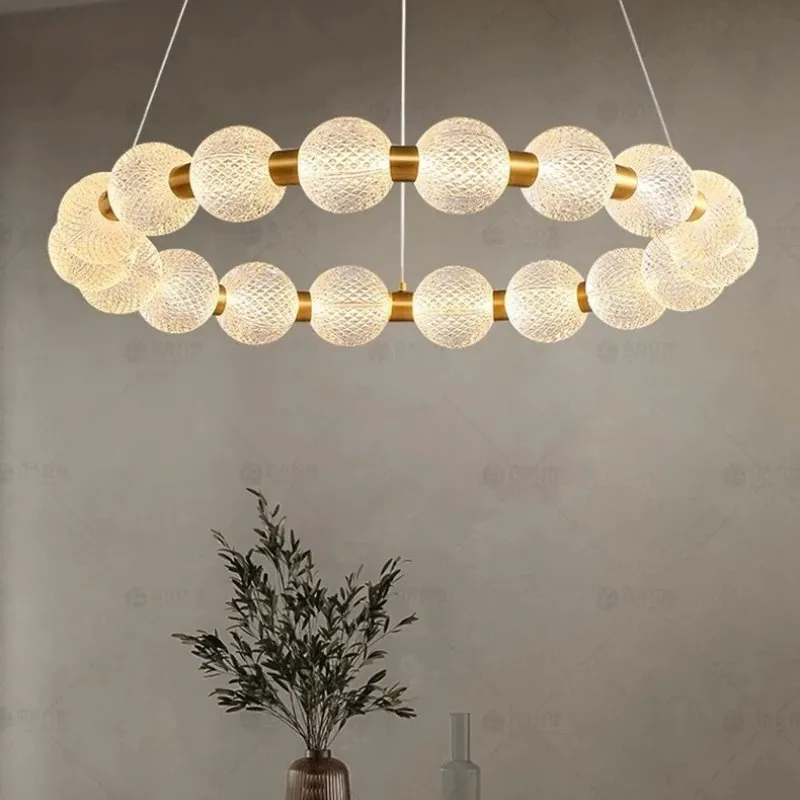 Sanetor Round Chandeliers