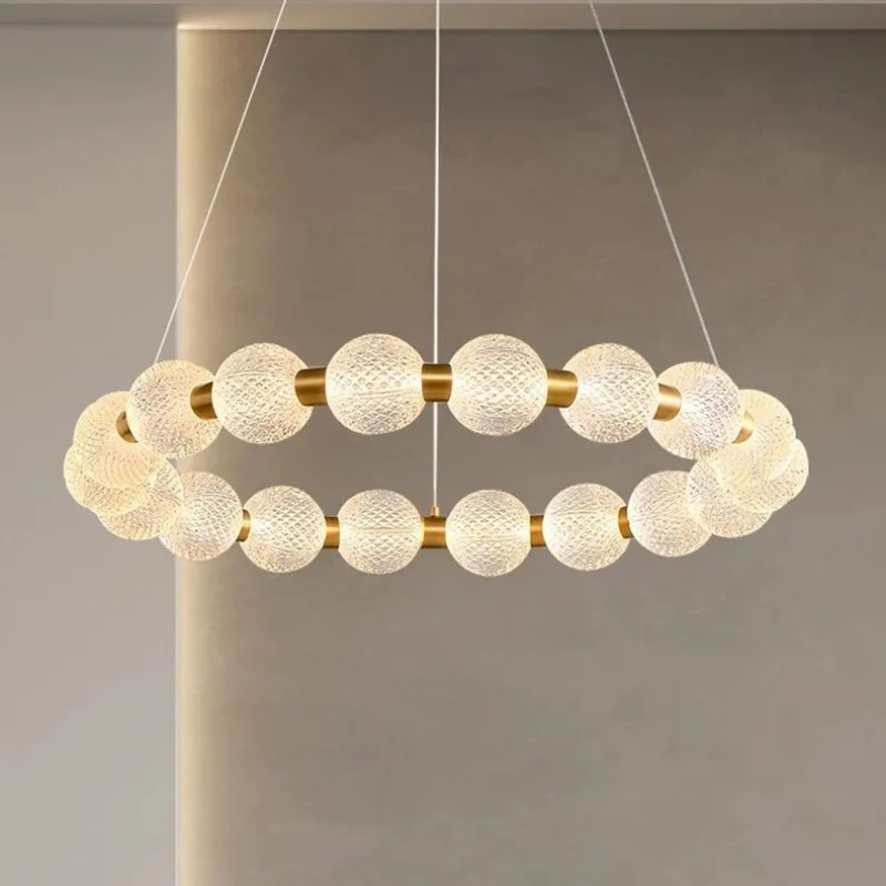 Sanetor Round Chandeliers