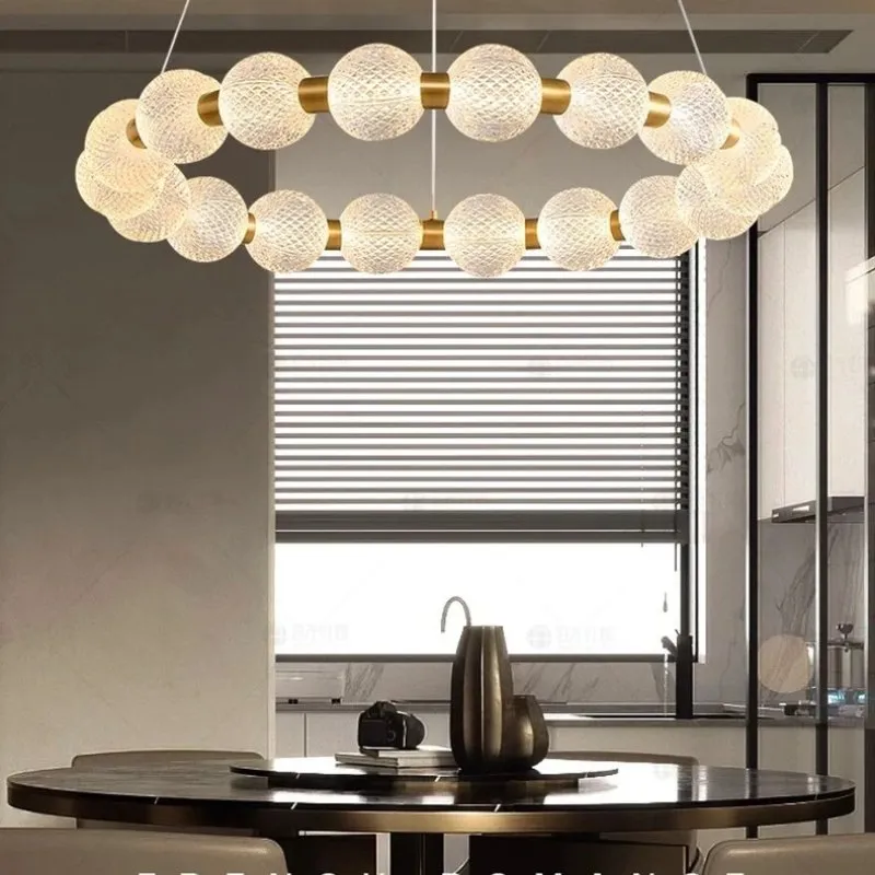 Sanetor Round Chandeliers