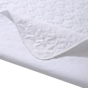 Single Set of 2 Bed Pad Waterproof Bed Protector Mattress Protector