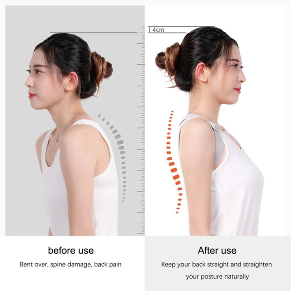 Smart Back Posture Corrector Back Belt Shoulder Training- USB Charging