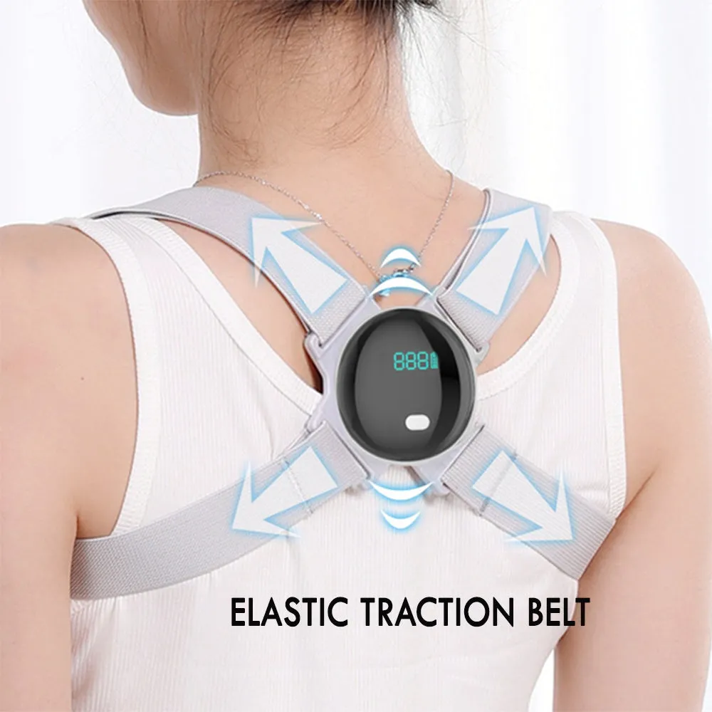 Smart Back Posture Corrector Back Belt Shoulder Training- USB Charging