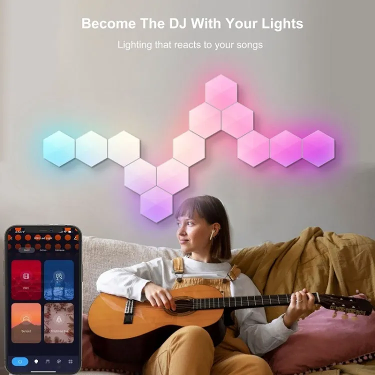 Smart Backdrop Quantum Wall Light