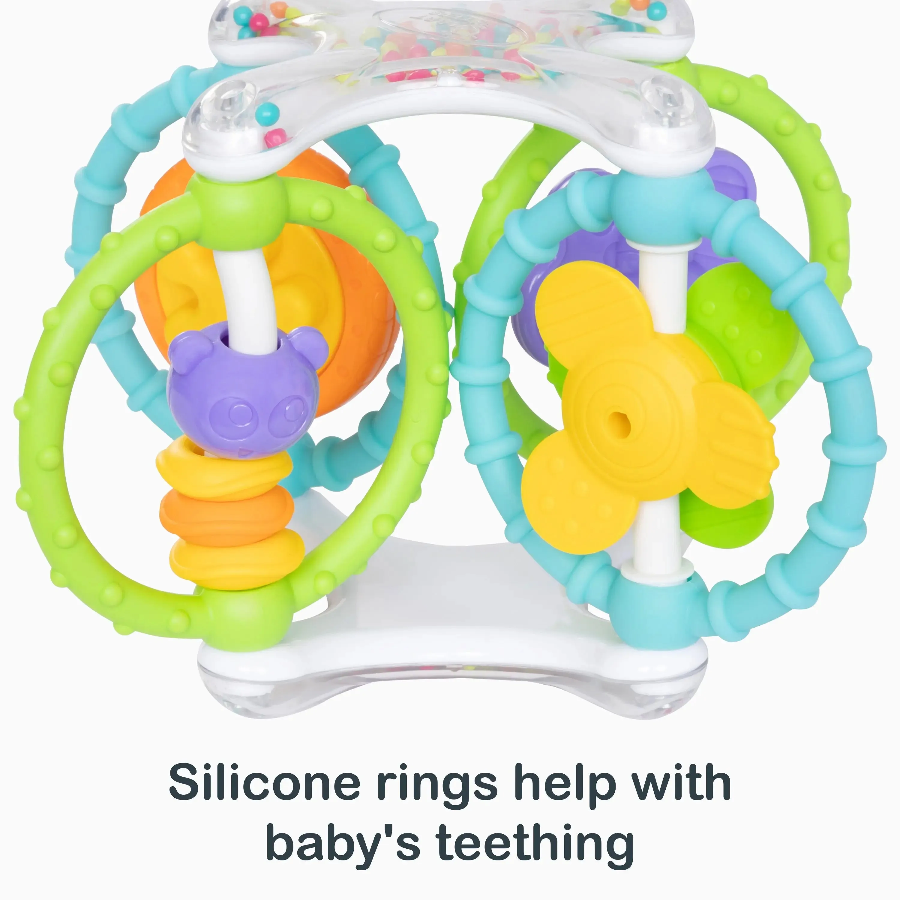 Smart Steps® Grab N' Spin Rattle and Teether