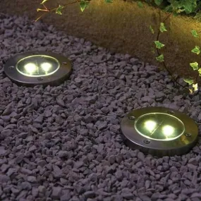 Solar Powered Floor Path LED Light