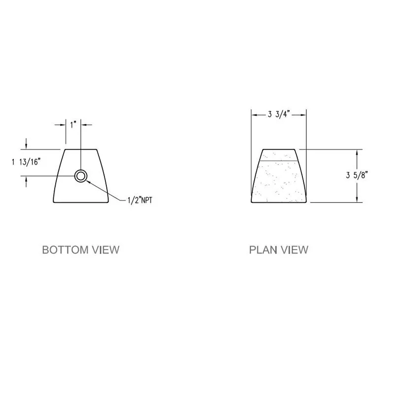 SPJ Lighting SPJ-PCL-B26-SM 2W Path Lights