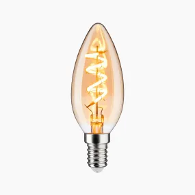 Standard LED Candle Bulb 4W E14 Gold Light