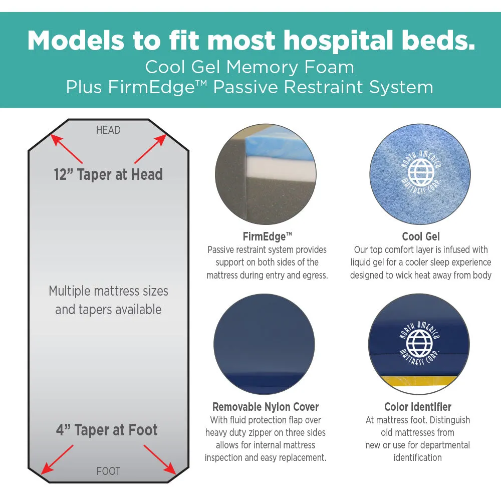 Stryker Stretcher Pad, Trauma Ultra Comfort (Model 1002-UC)