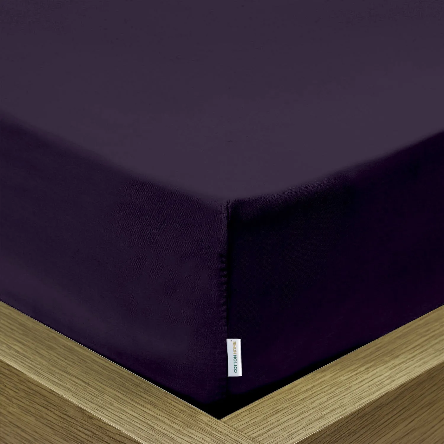 Super Soft fitted sheet 90x200 20 CM - Violet