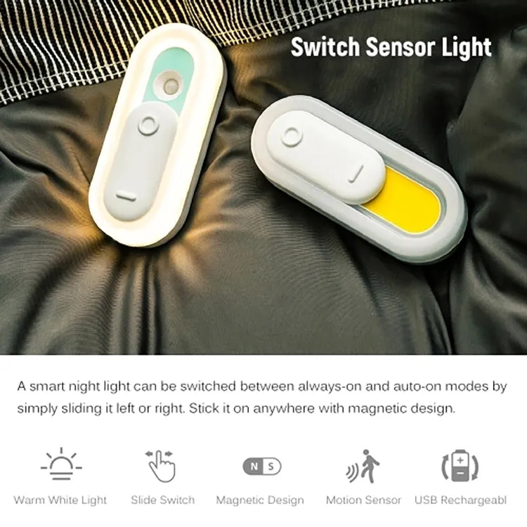 Switch Sensor LED Light | Cyan