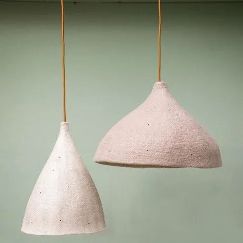 Tall Tipi Felt Lampshade