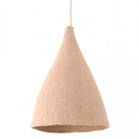 Tall Tipi Felt Lampshade