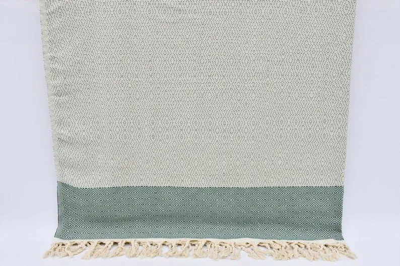 Teal Green Four Seasons Blanket