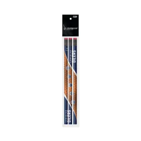 The Sports Vault NHL Edmonton Oilers Pencil 3 Pack