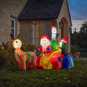 Three Kings Self-Inflating Santa’s Sleigh Ride