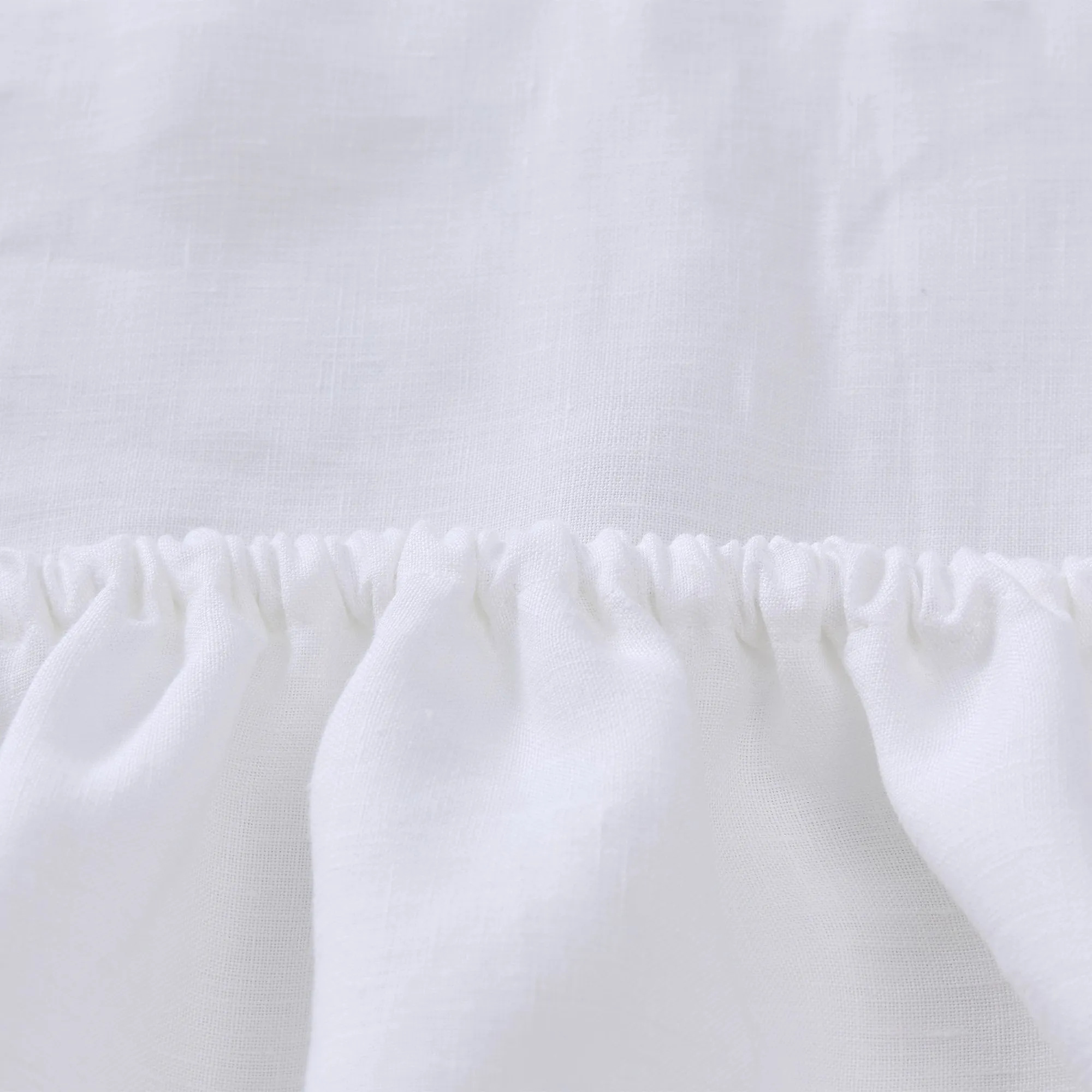 Toulon Fitted Sheet [White]