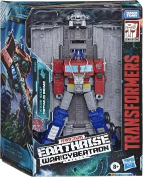 Transformers Generations War for Cybertron Earthrise Leader WFC-E11 Optimus Prime 7 Inch Action Figure