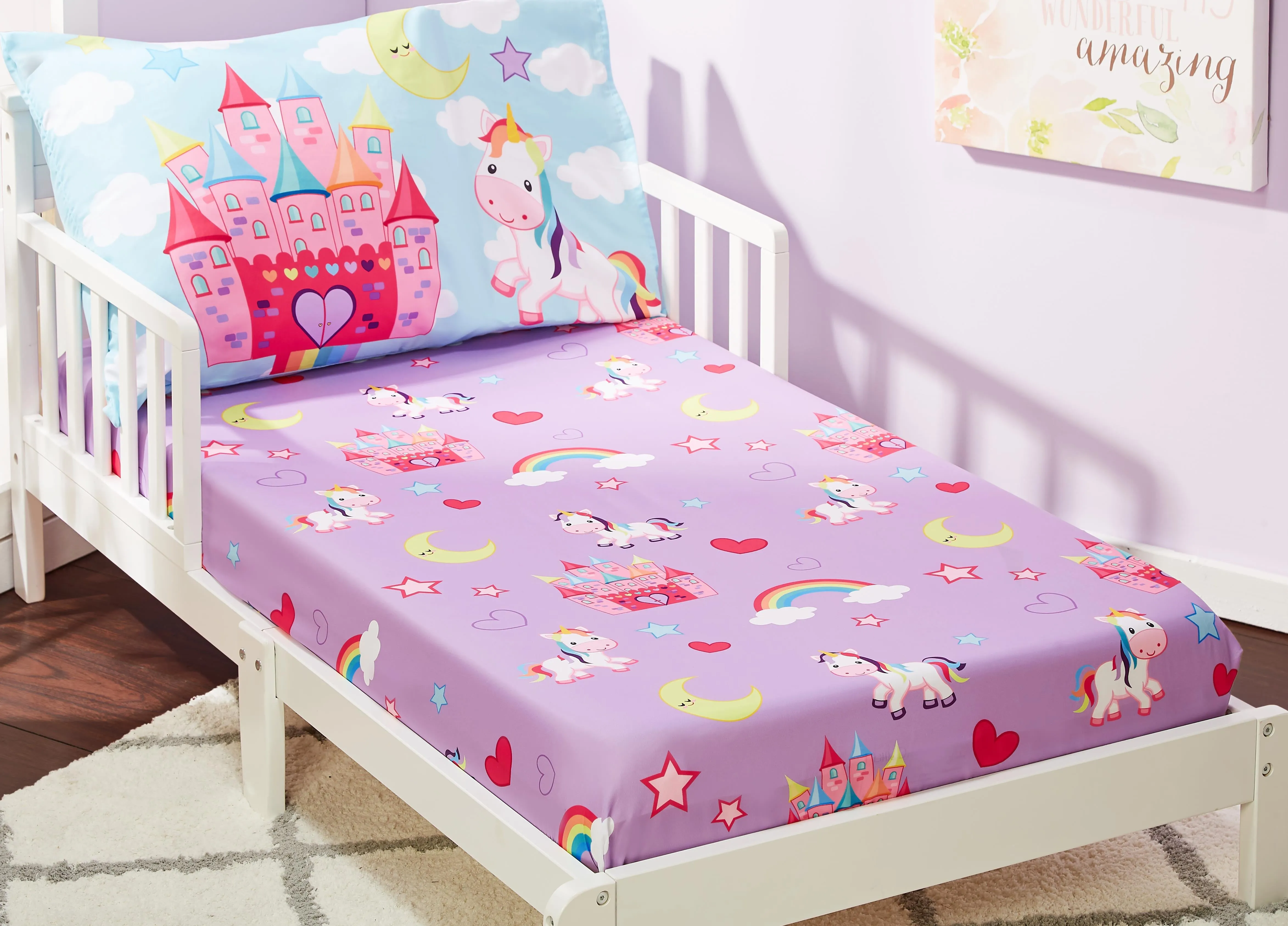 Unicorn Dreams Toddler Sheet Set