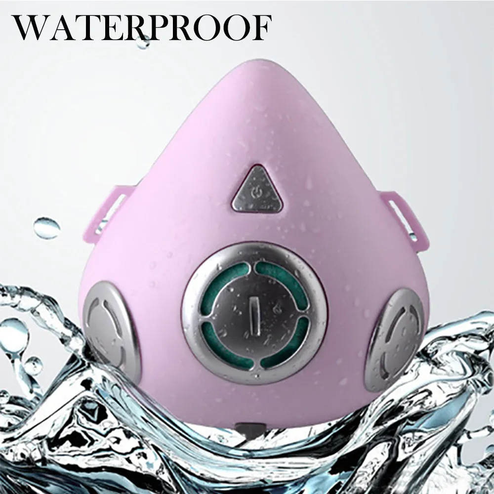 USB Rechargeable Personal Wearable Air Purifier Smart Electric Face Mask