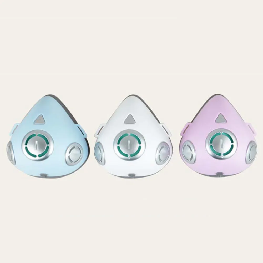 USB Rechargeable Personal Wearable Air Purifier Smart Electric Face Mask